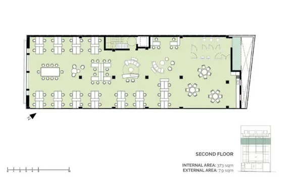 Office to let in Mriehel with an area of 374sqm