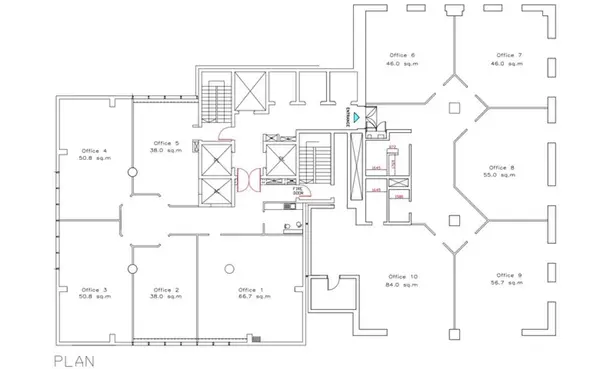 Offices for rent in Malta: 111sqm premises for rent in Portomaso