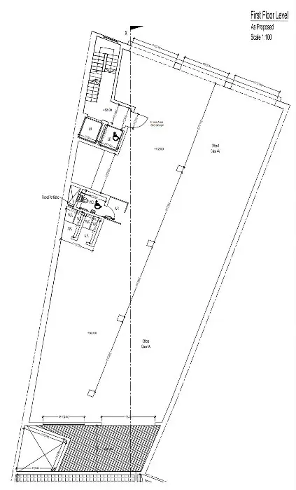 Penthouse Office with 330sqm for rent in Birkirkara