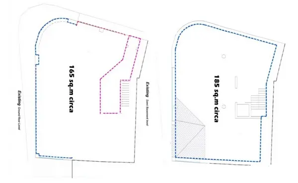 Shops to let Malta: Attard 165sqm showroom for rent