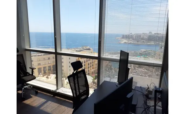 Portomaso 286sqm Office to let with Fantastic Views