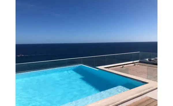 Luxury Penthouse with a pool and seaviews for rent in Sliema