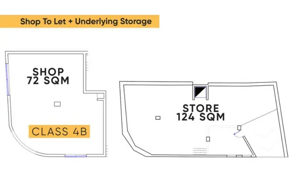 Shop to let Malta: 72sqm San Gwann shop to let with an underlying 124sqm storage space