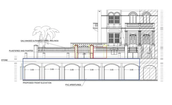 Shop to let in Malta: Ta' Xbiex 31sqm premises for rent with class 4B permits