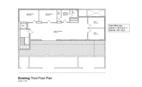Office to let in Naxxar with an area of 156 sqm to let
