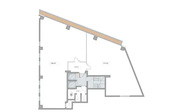 Offices for rent in Malta: 249sqm commercial premises for rent in a brand new commercial building in St Julian's