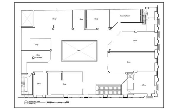 Malta office rental: commercial premises in Valletta with an area of 370sqm