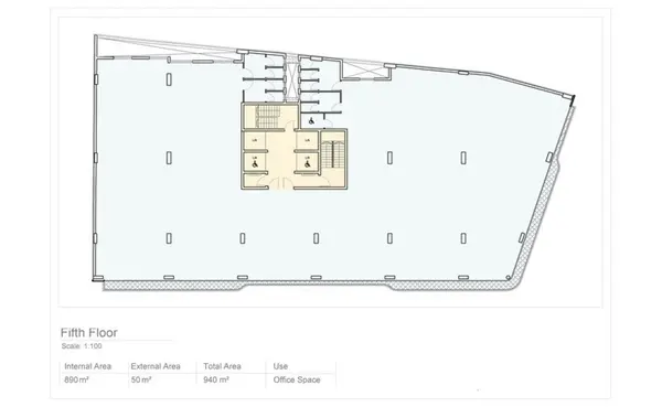 940sqm of office space for rent in St Julians