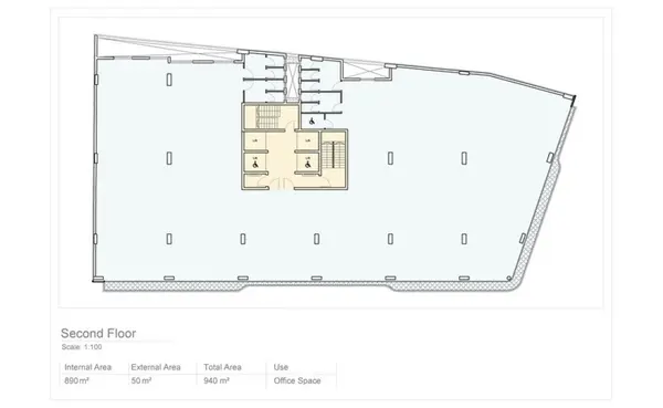 Commercial Centre for rent with an area of 2715 sqm