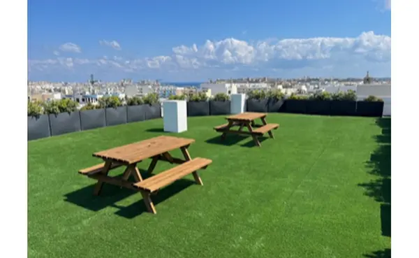 Modern Office that consists of 380sqm with parking and Roof Terrace