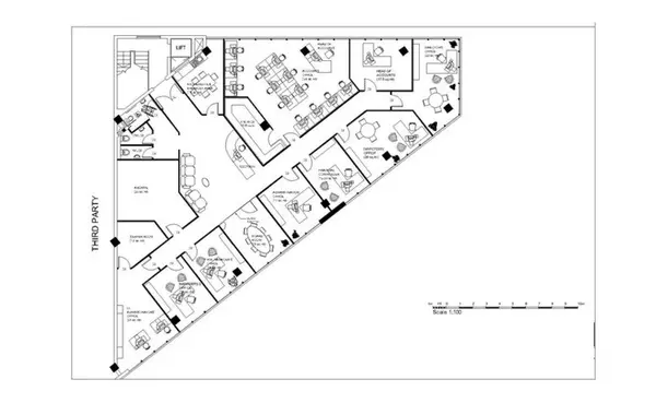 Ta' Xbiex Corner Office that Consists of 400sqm to let