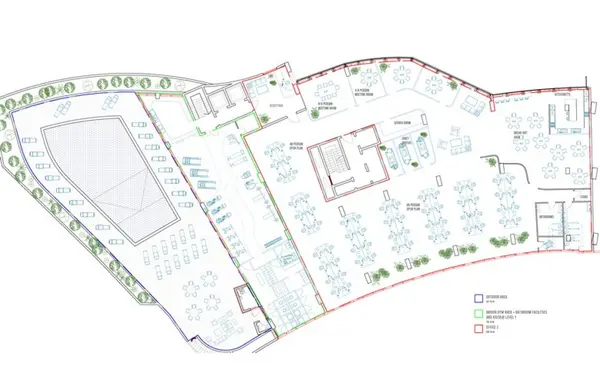 Open plan office for rent at pendergardens