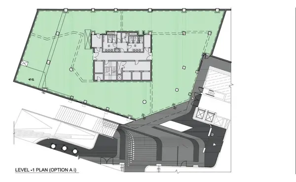 Class 4D premises to let Mercury Towers with an area of 861sqm