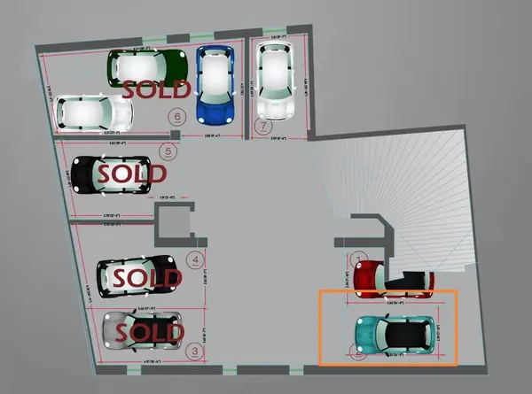 New basement car space, partly finished, for sale in Zebbug, Gozo