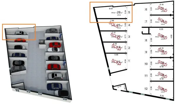 Basement garage for sale 28 m2 in Sannat, Gozo