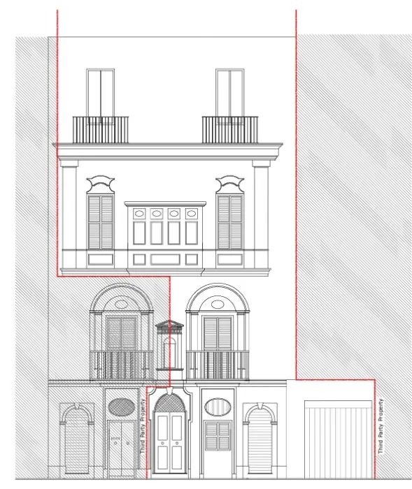 Prime Floriana Townhouse: Residential and Commercial Use