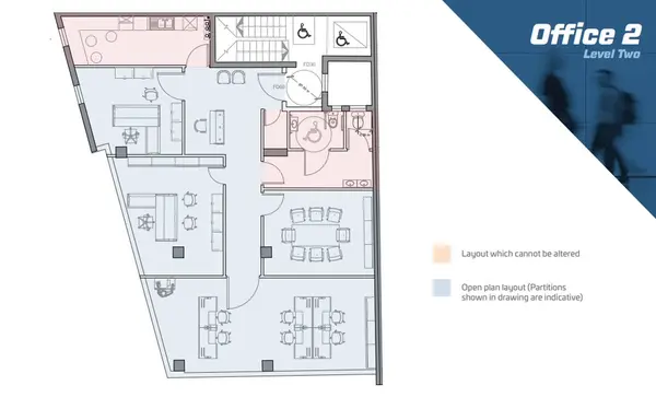 Modern Office for rent in san gwann with an area of 144sqm