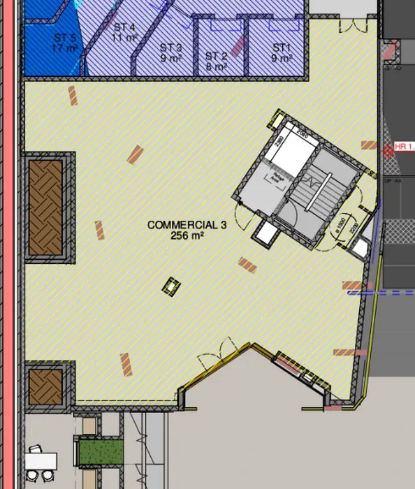 Verdala Mansions 255sqm Ground-Level Commercial Space for Rent