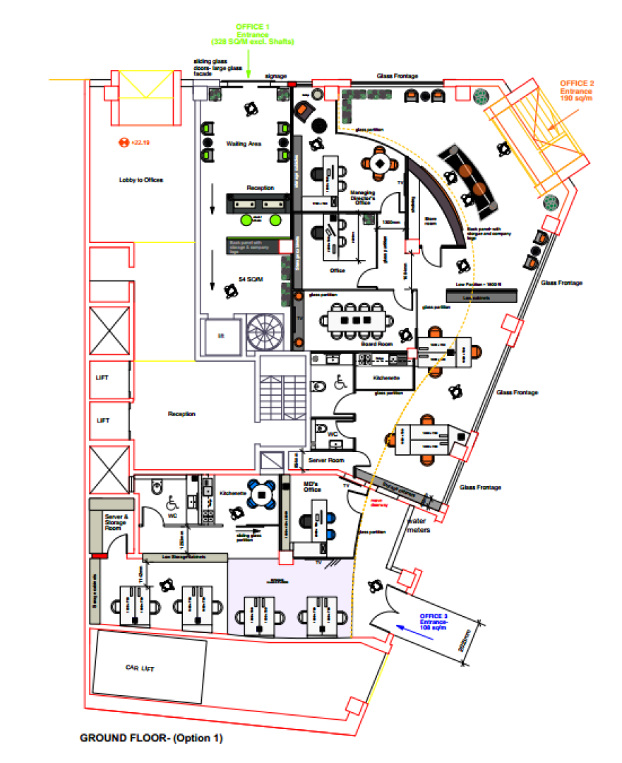 Mezzanine Office For Rent in St Julians Centre