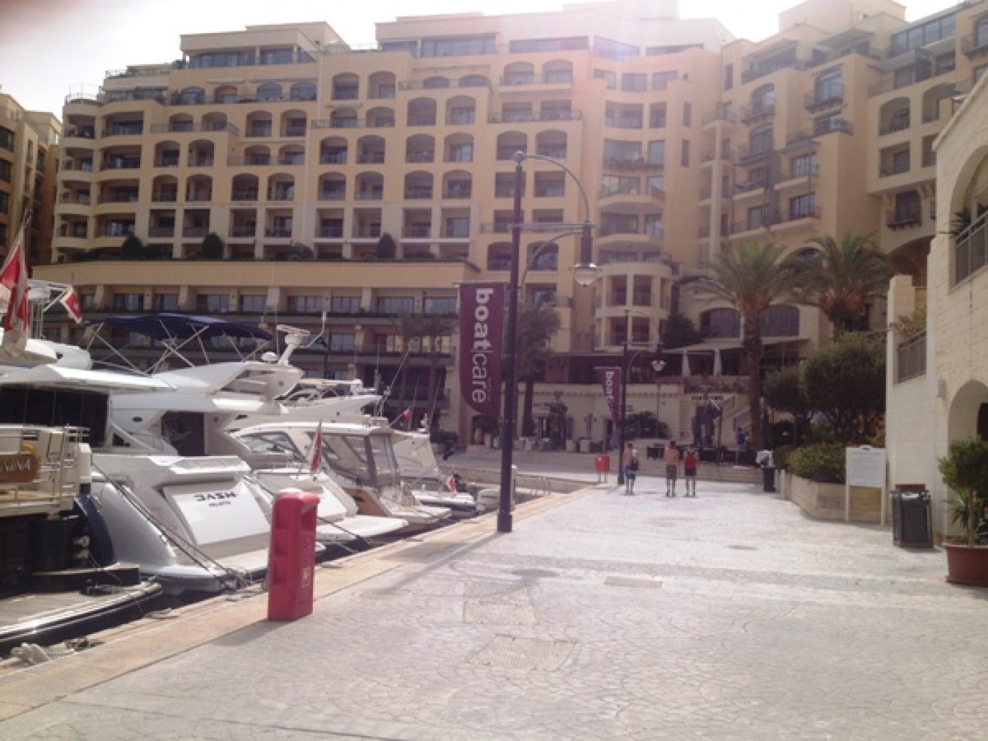 Office for Rent that overlooks on The Portomaso Marina