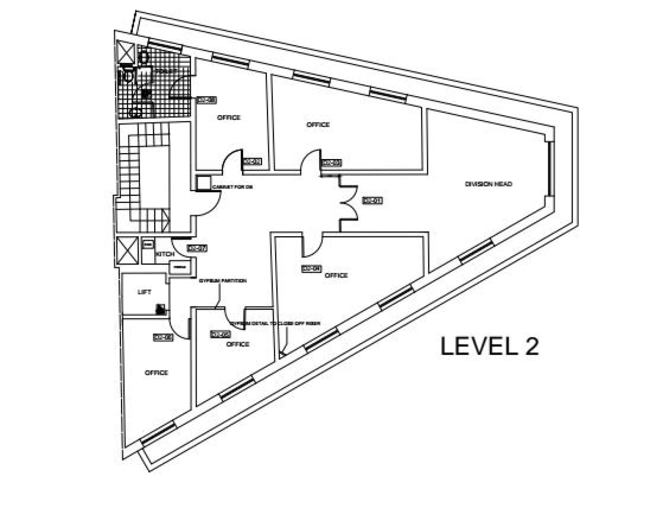 Unique 1350 square metre Sliema office