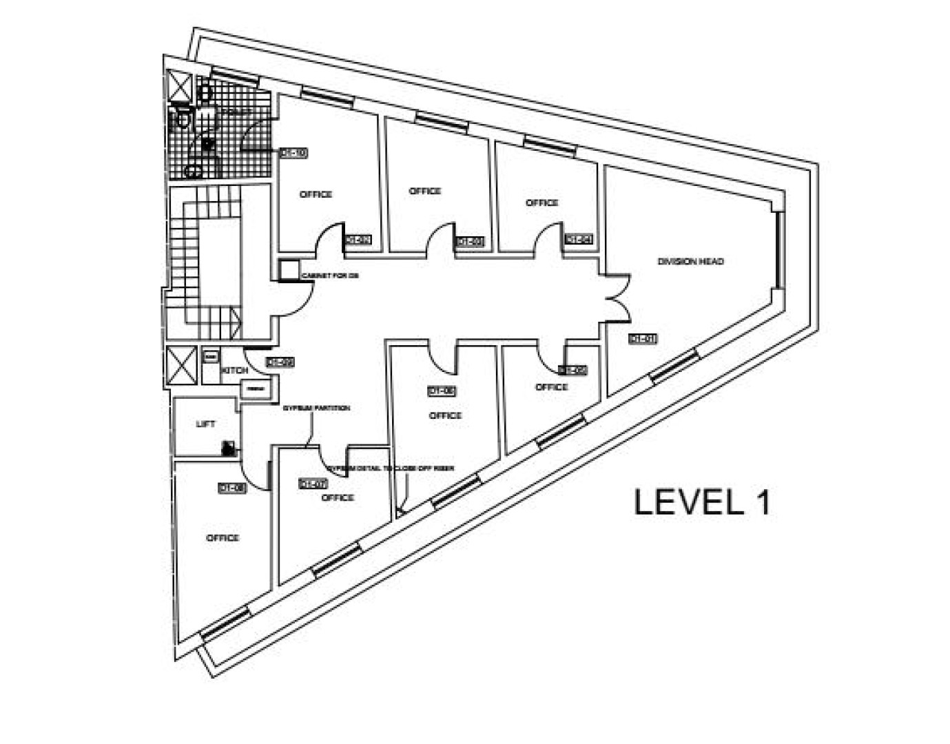 Unique 1350 square metre Sliema office