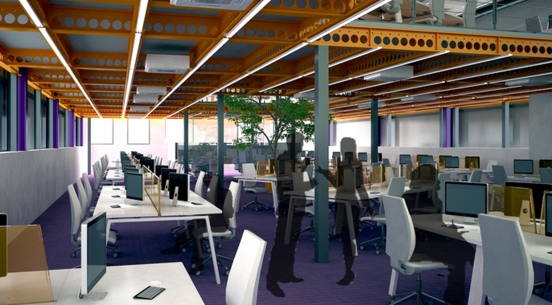 Open Plan Office in Central location for Rent