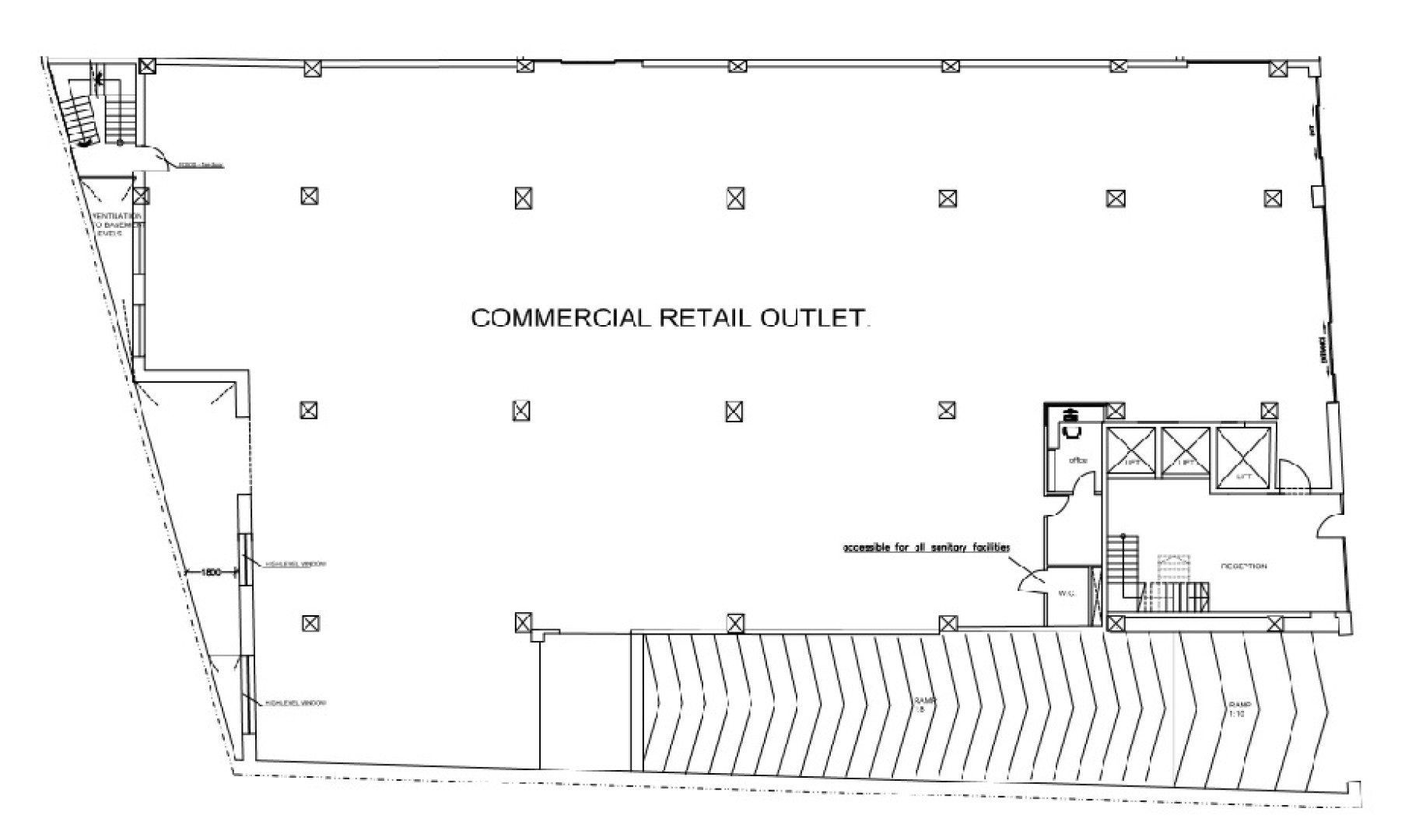 Showroom With Parking and Office To Let in Mriehel