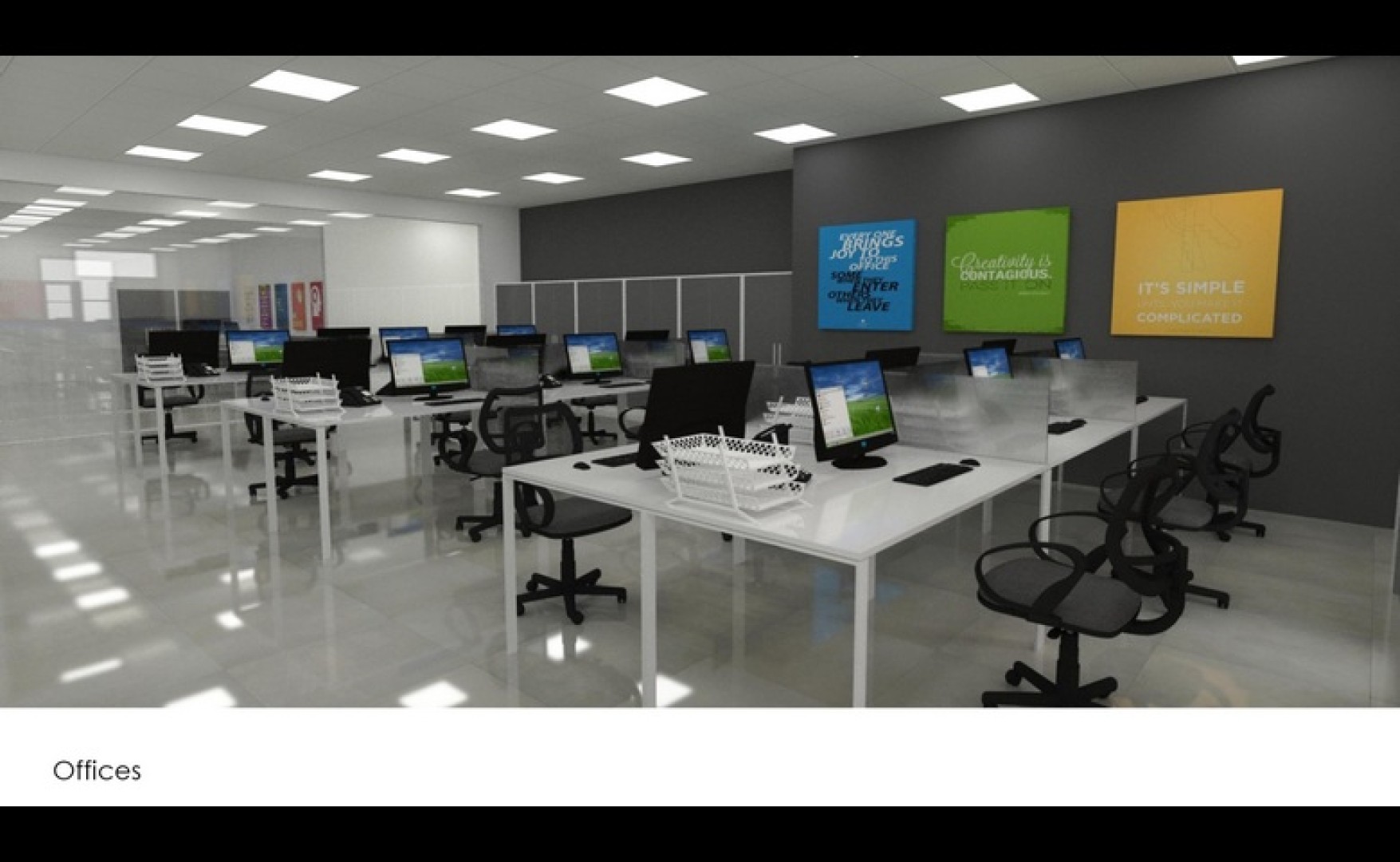 Offices in Malta: State Of The Art 750sqm Commercial Offices for Rent in Floriana
