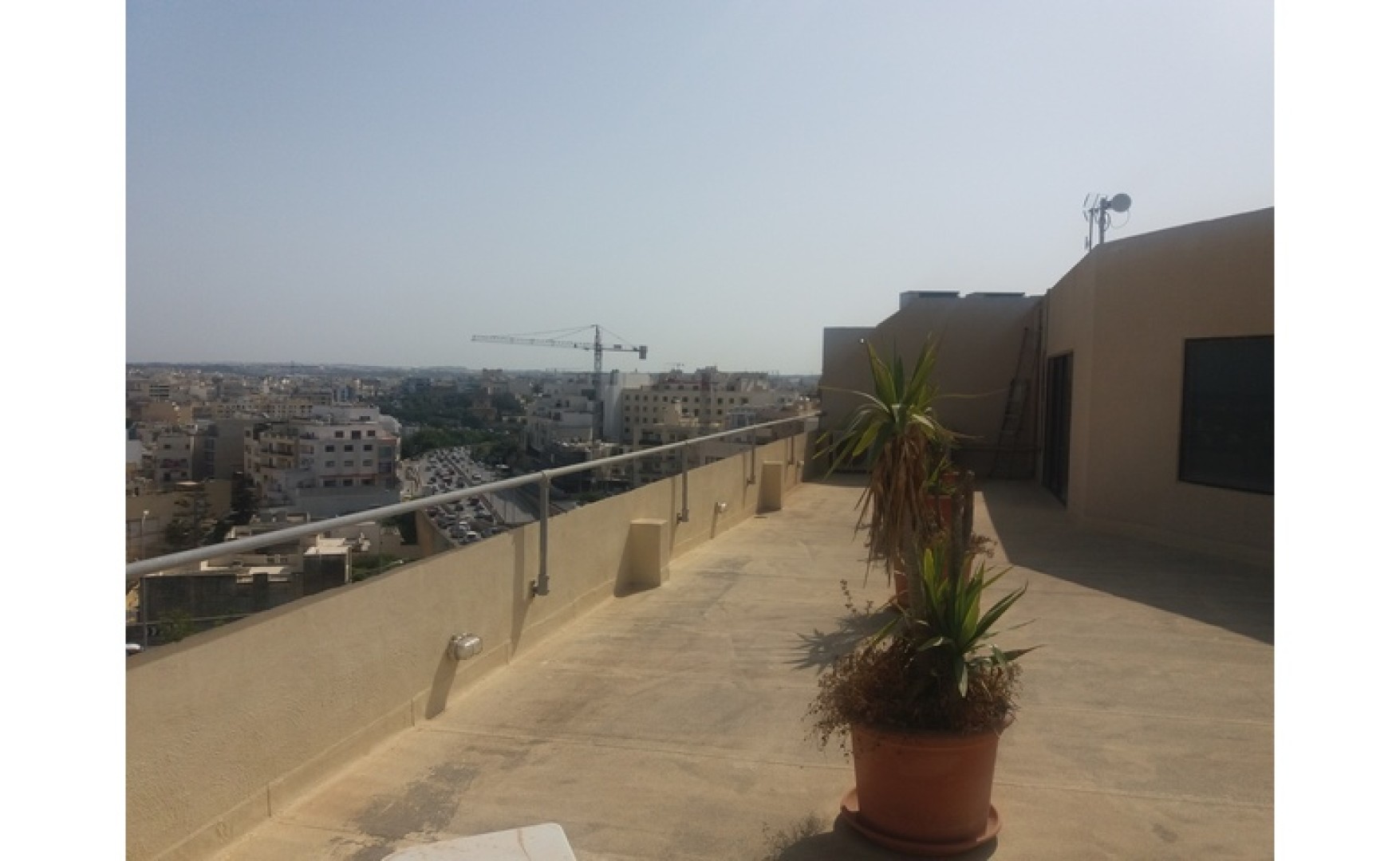 Office to let in Malta: Penthouse office for rent in Msida