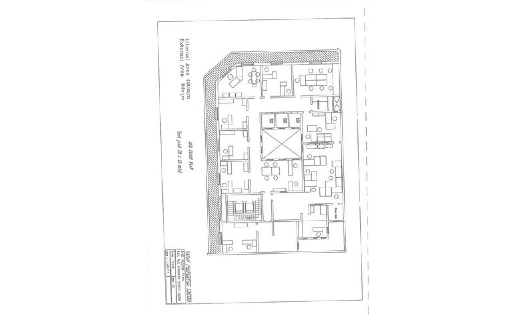 Office to let in Gzira that consists of 480sqm