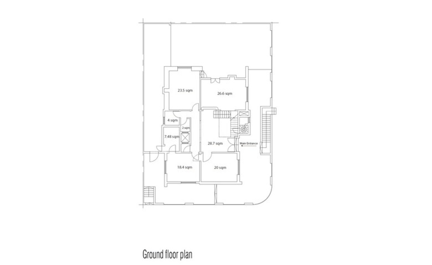 Huge Villa or Office for rent in Ta Xbiex