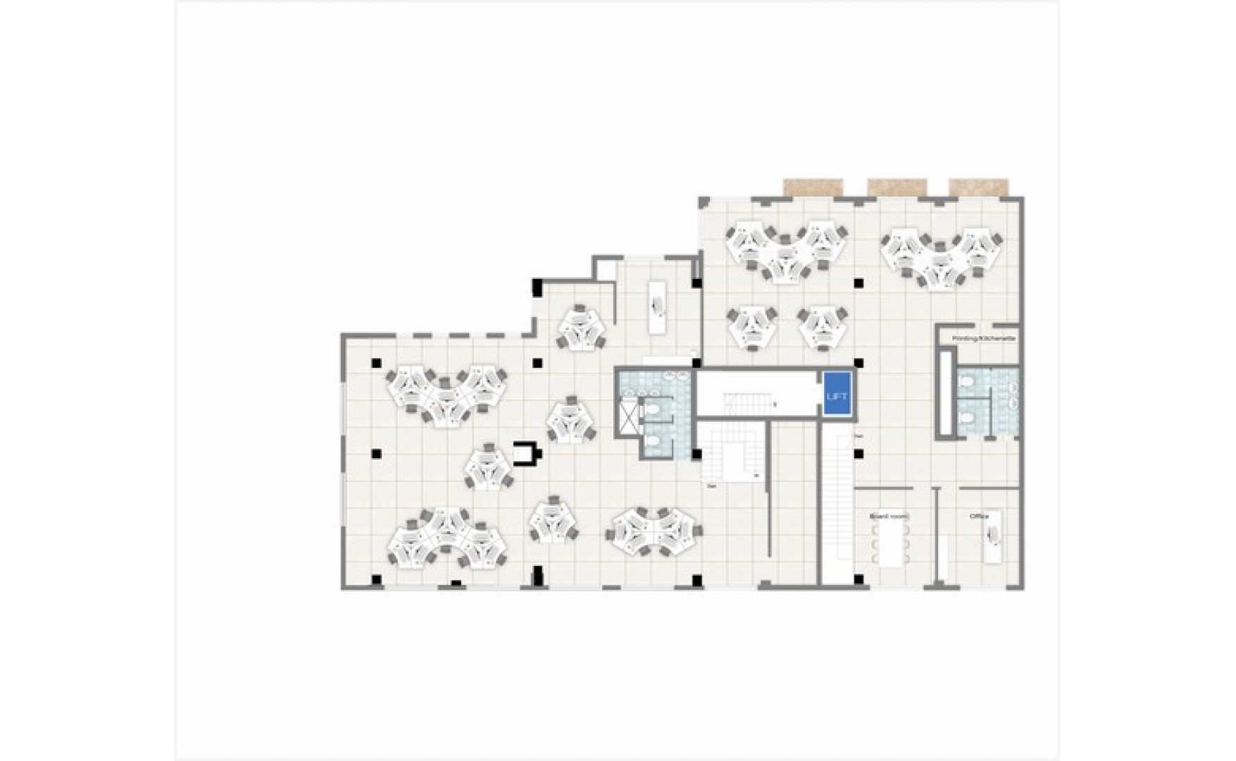 Sliema 510 sqm commercial premises for rent in Sliema