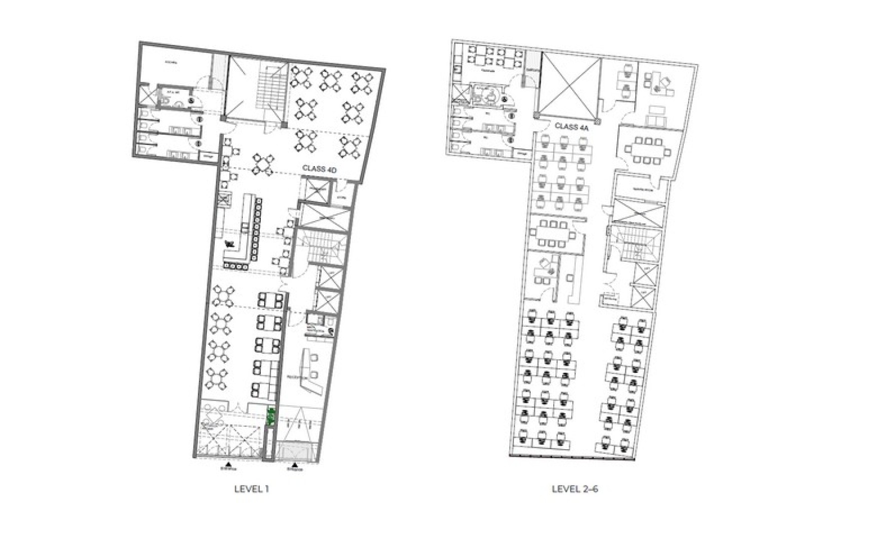 Office to let Malta: 325 sqm brand new commercial property for rent in Paceville