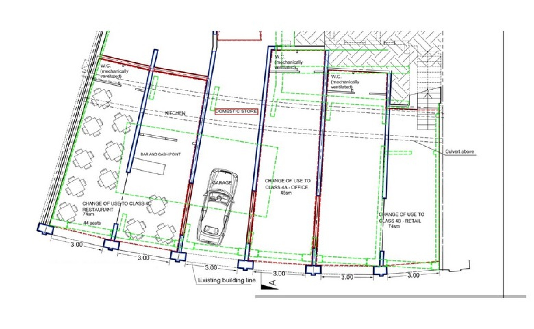 Shop to let in Malta: Ta' Xbiex 31sqm premises for rent with class 4B permits
