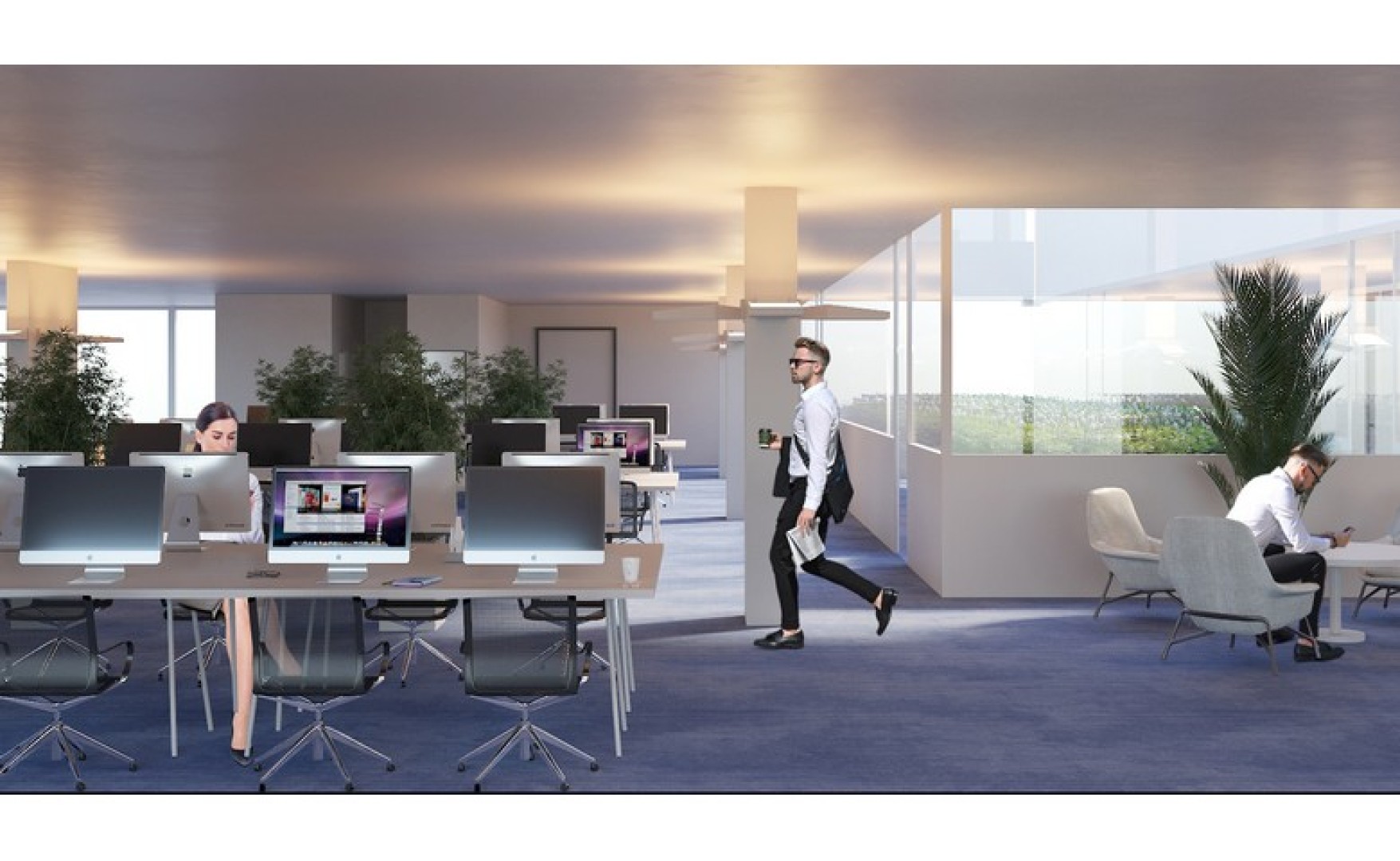 Modern office for rent that consists of 229sqm