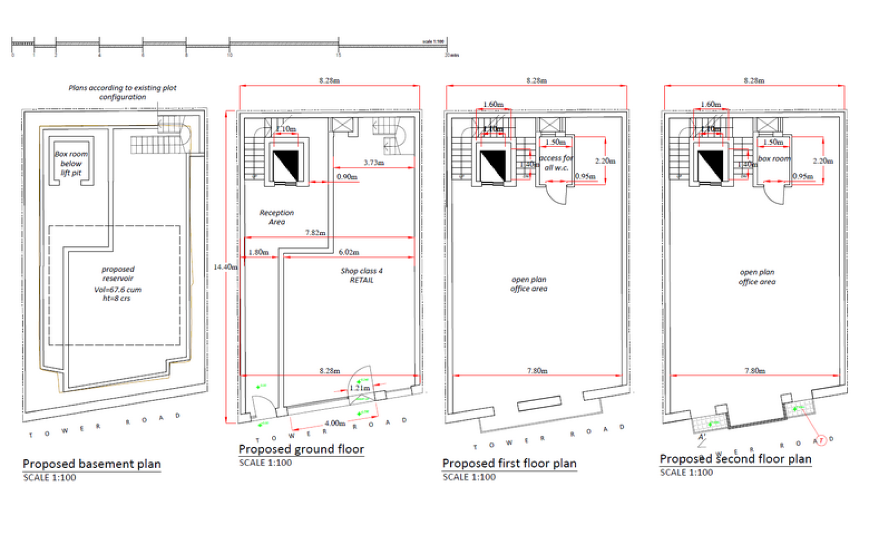 Office to let Malta: Sliema 80sqm premises for rent