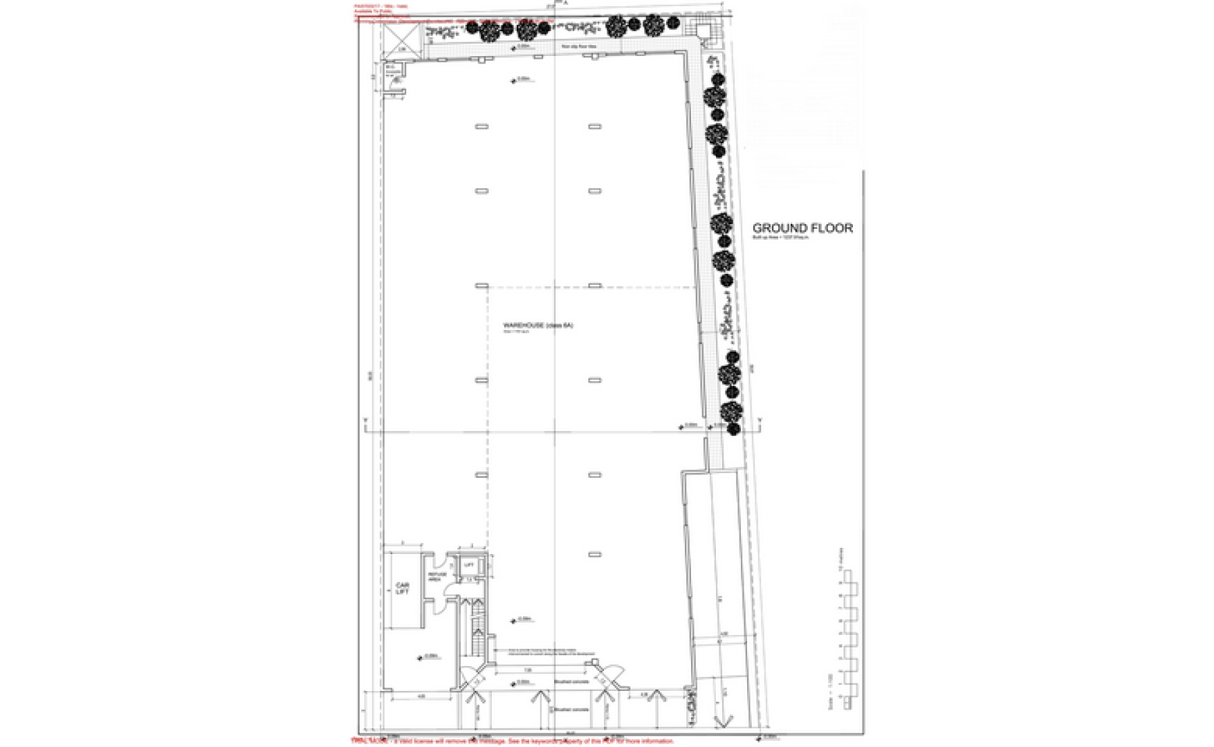 Shops for rent in Malta: Zebbug commercial block for rent with a total 6628sqm footprint