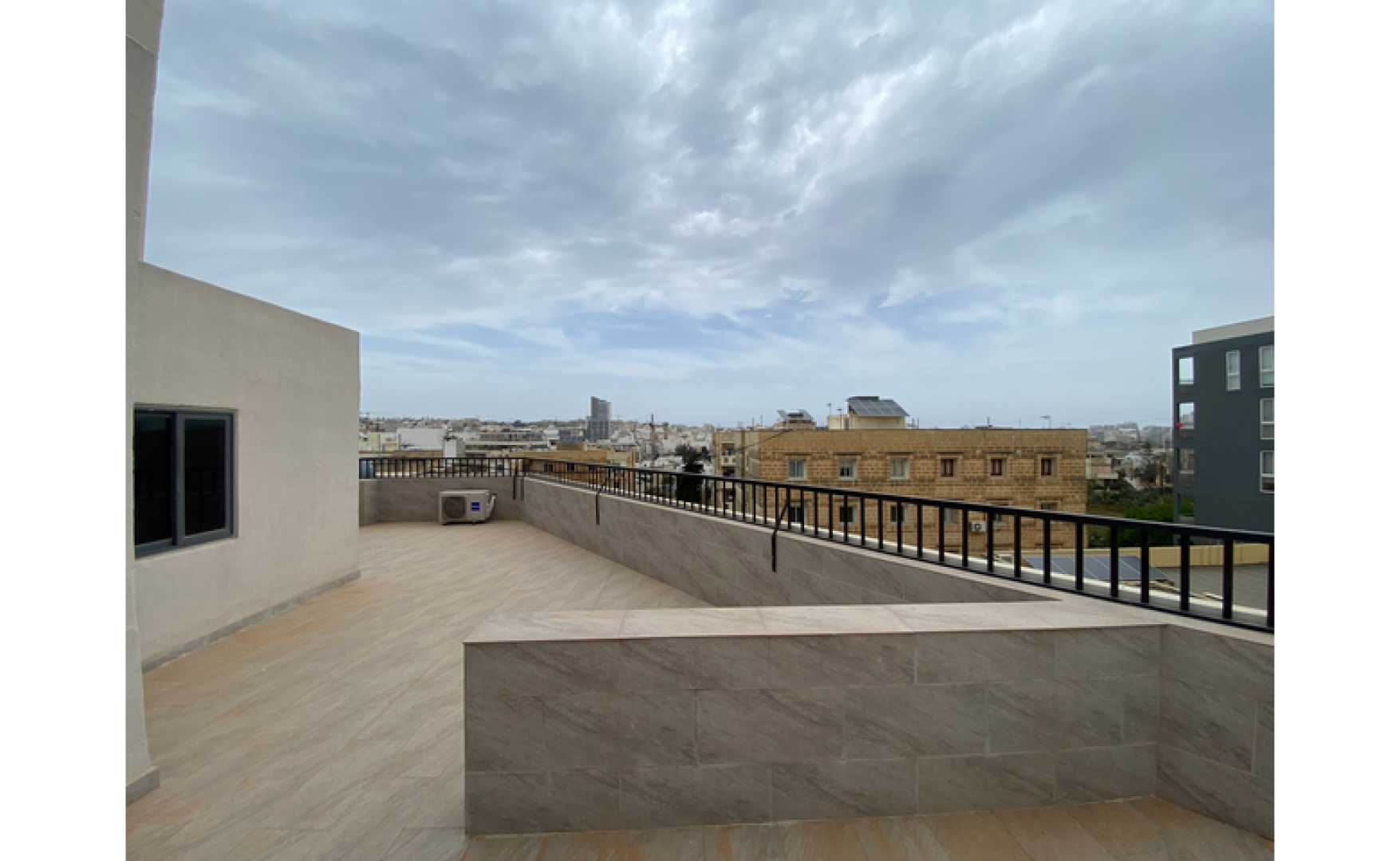 Office to let Malta: Penthouse office for rent with a large terrace
