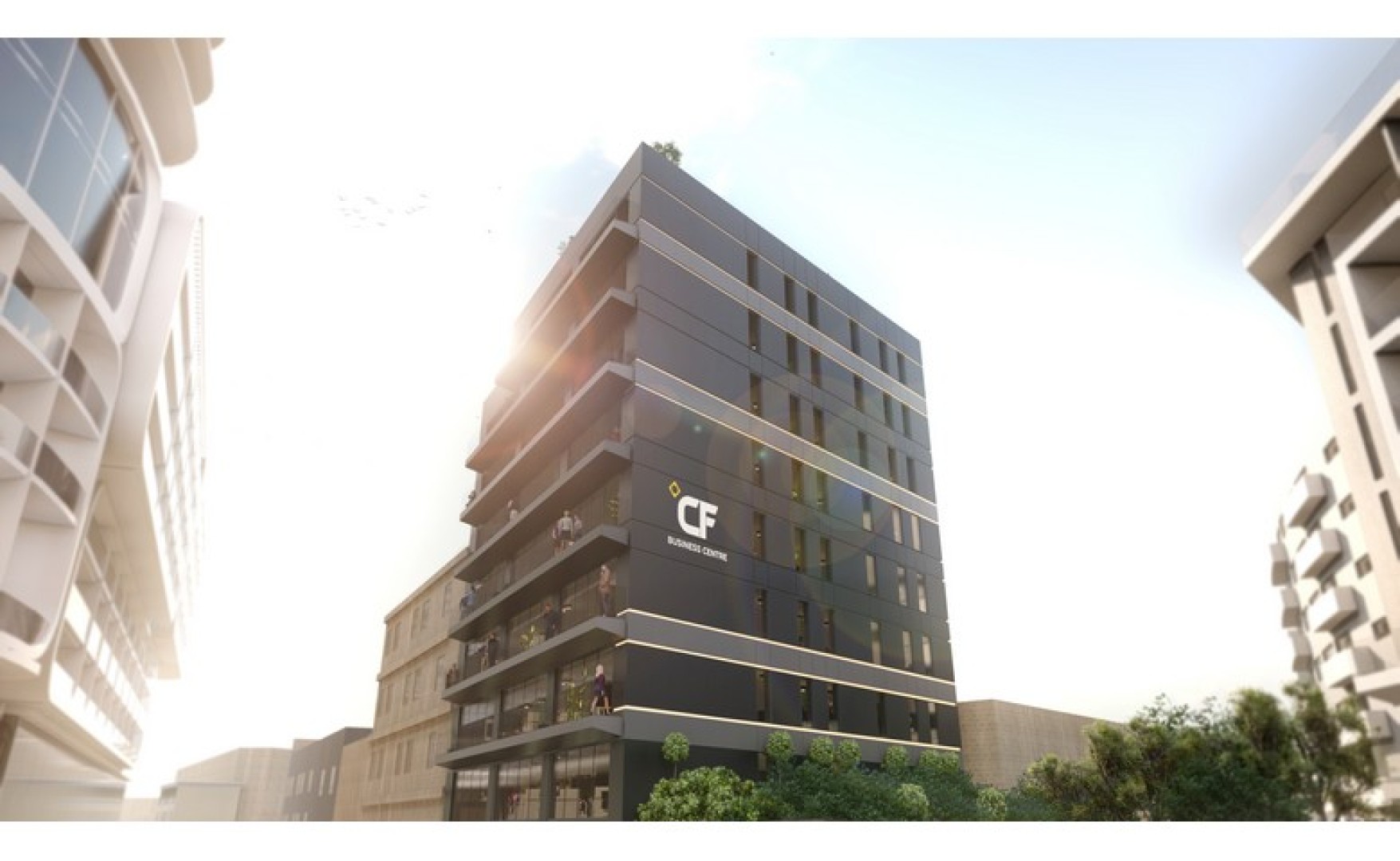Offices for rent in Malta: 249sqm commercial premises for rent in a brand new commercial building in St Julian's