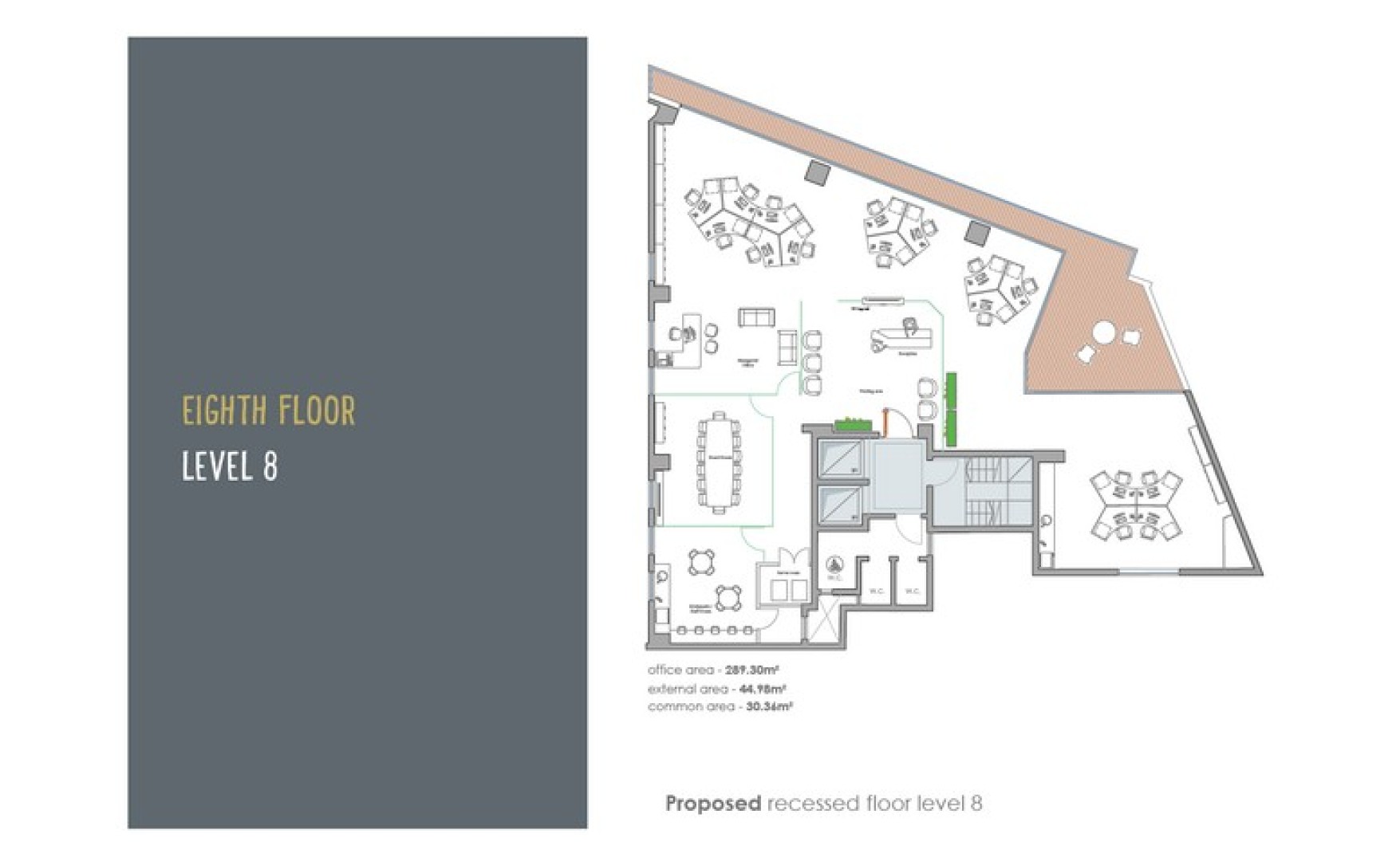 Offices for rent in Malta: 249sqm commercial premises for rent in a brand new commercial building in St Julian's