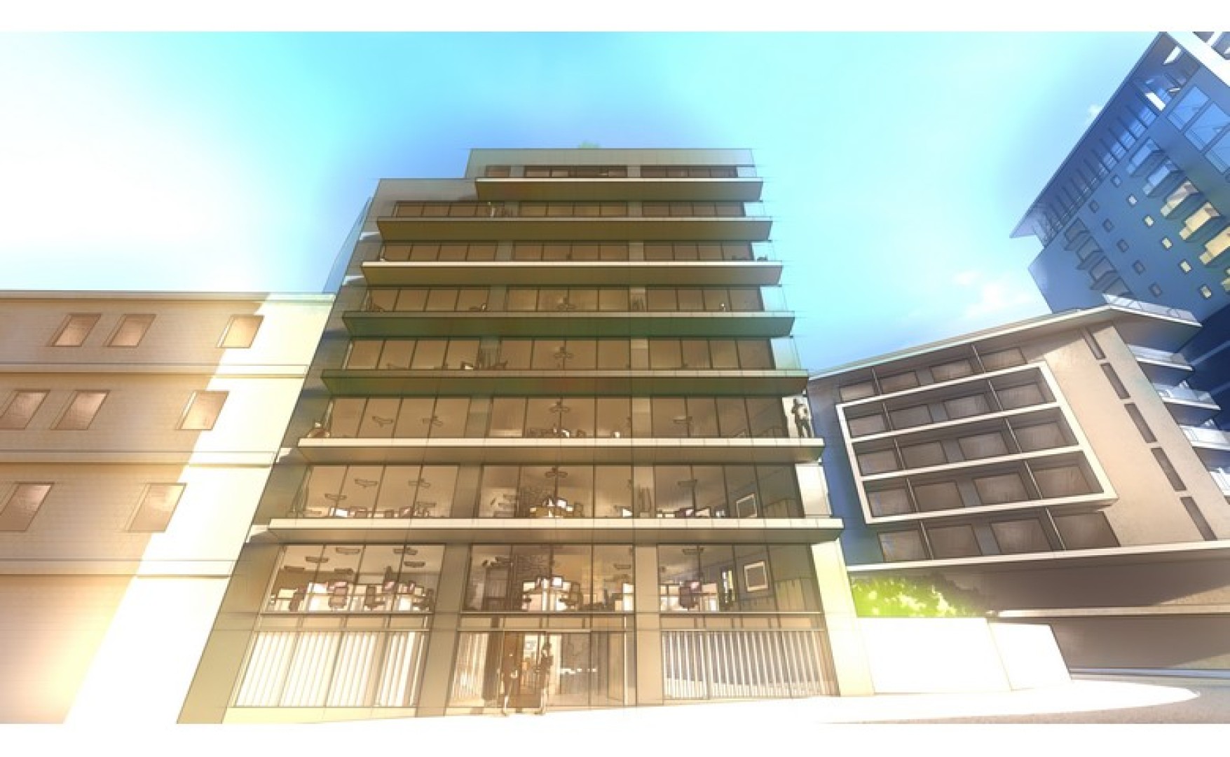 Offices for rent in Malta: 249sqm commercial premises for rent in a brand new commercial building in St Julian's
