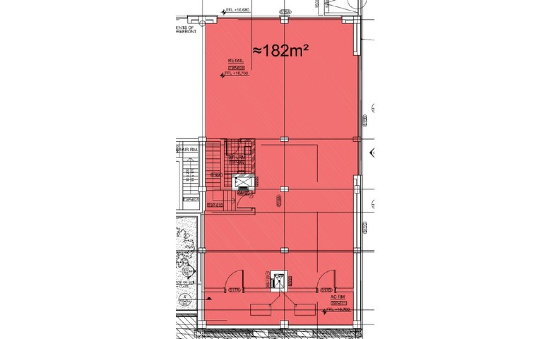 Tigne Point 295sqm commercial shop for rent