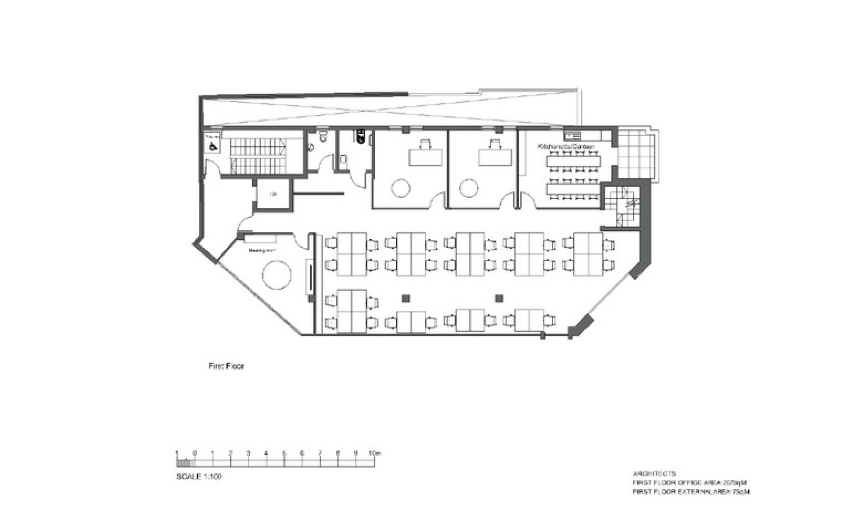 Offices for rent Malta: Brand new Commercial building for rent with an area of 350sqm