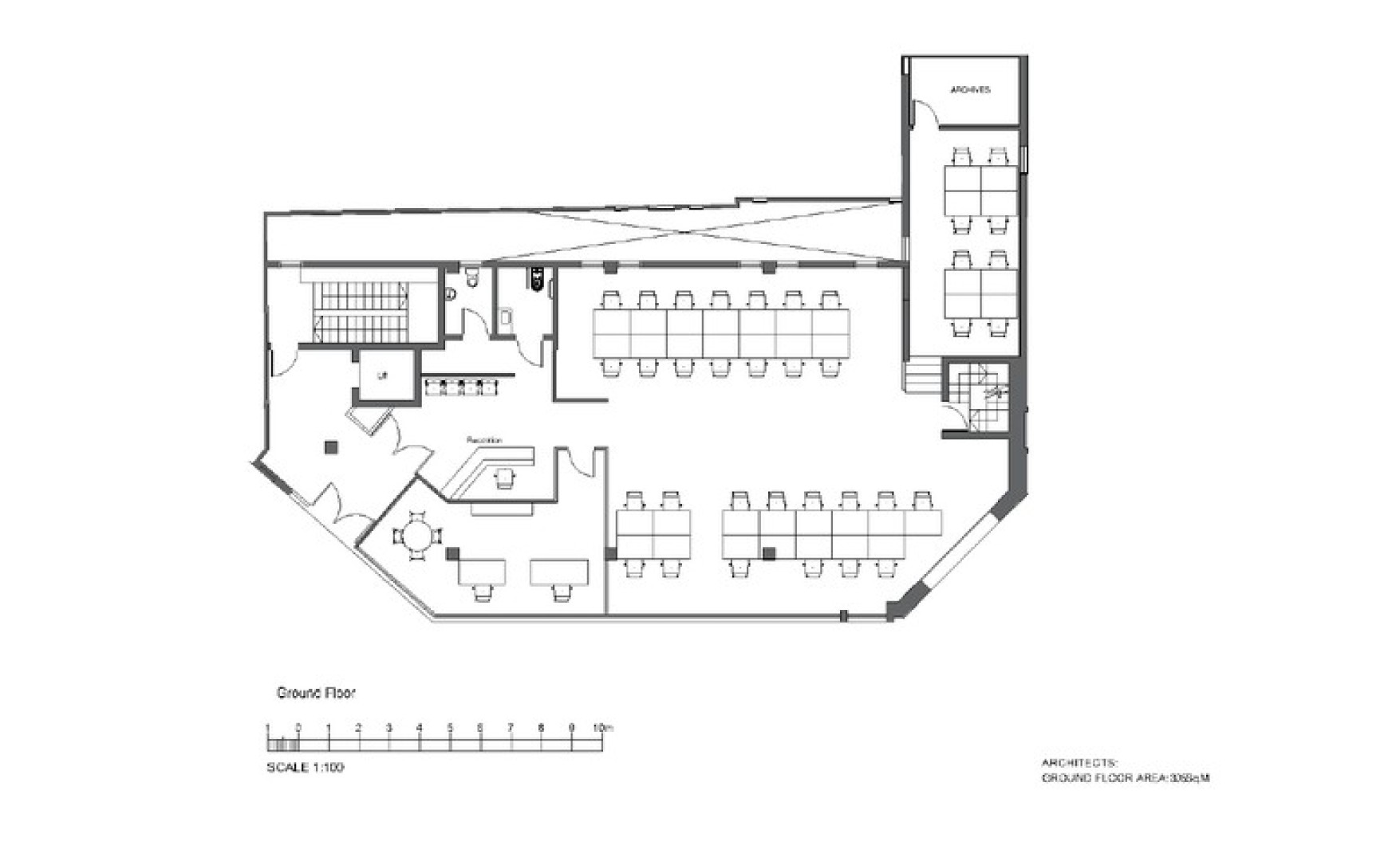 Offices for rent Malta: Brand new Commercial building for rent with an area of 350sqm