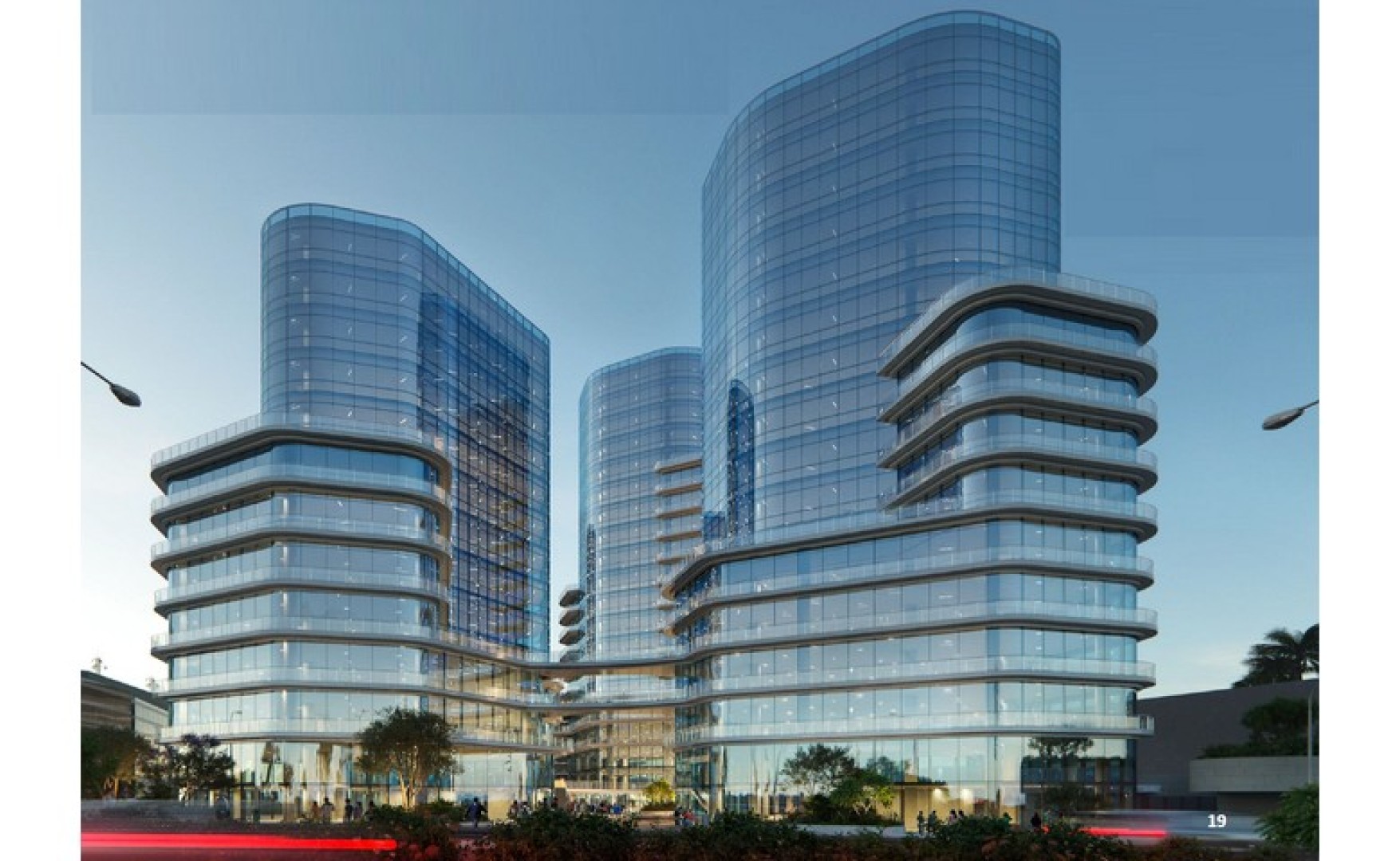 Modern Office in a Business Tower for rent in Mriehel