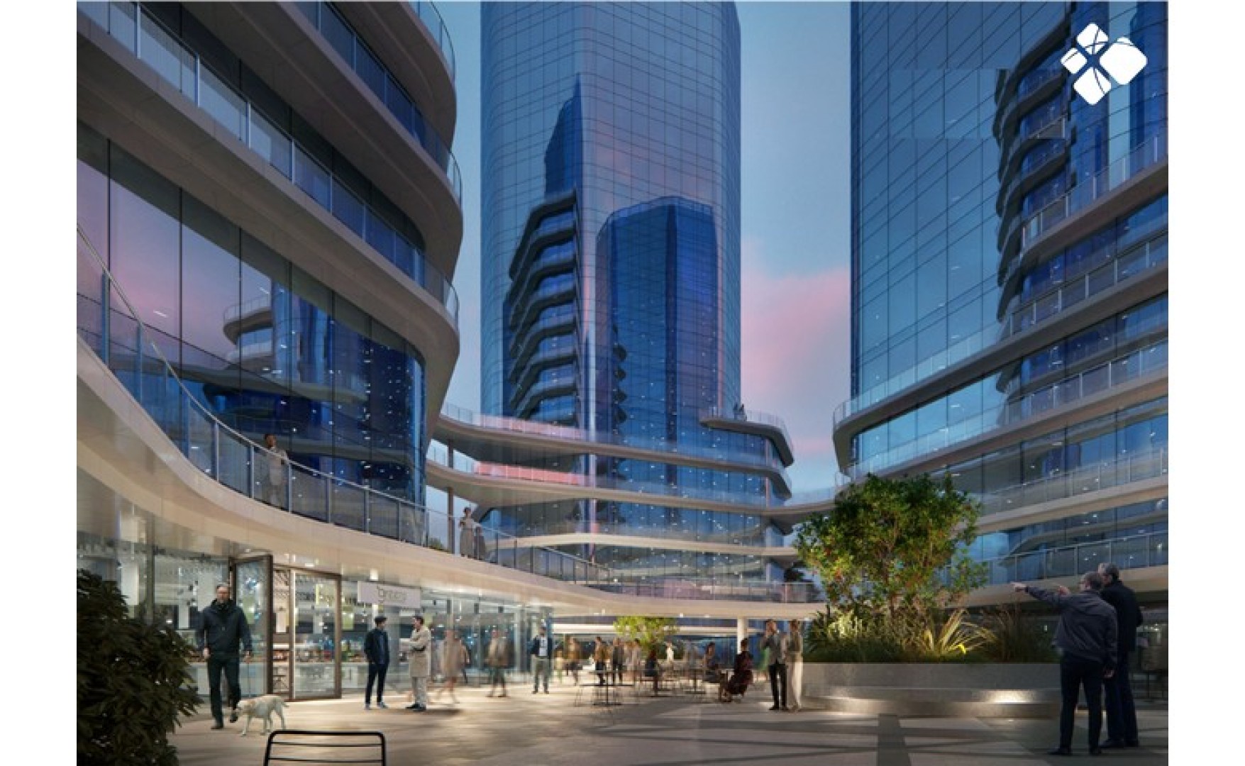 Commercial premises for rent in a Business Tower