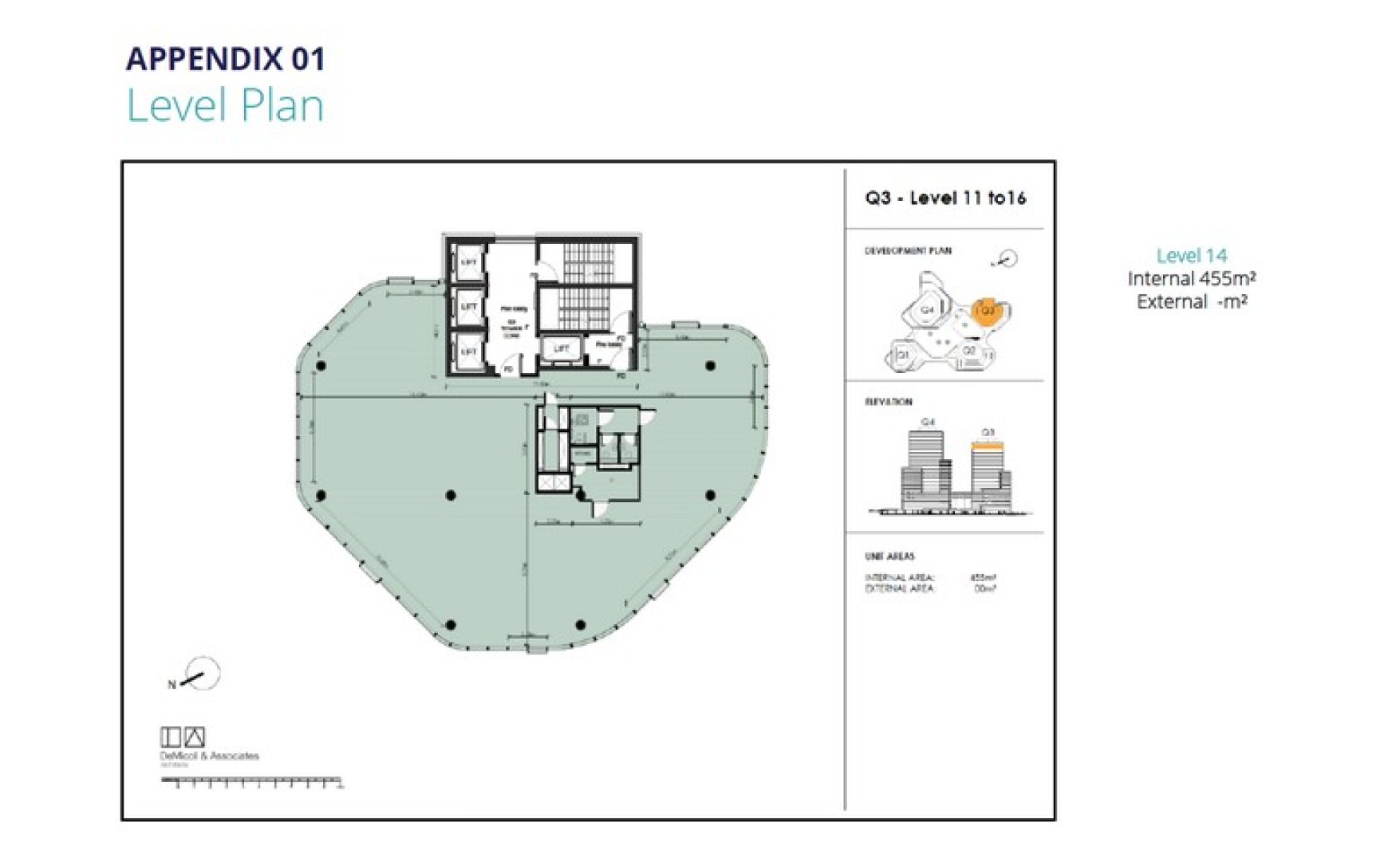 Commercial premises for rent in a Business Tower