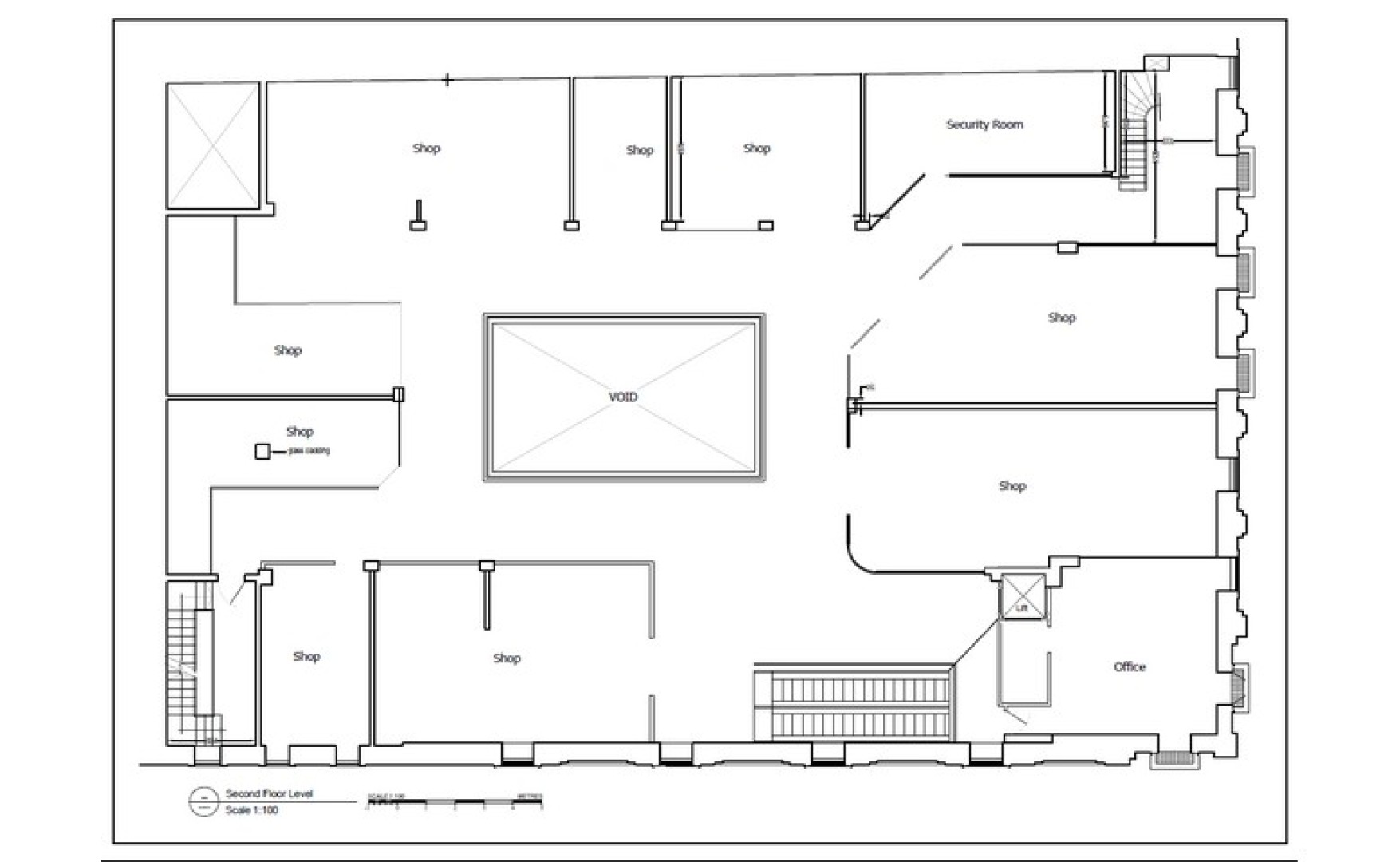Offices/shops in Malta: 1340sqm commercial premises in Valletta