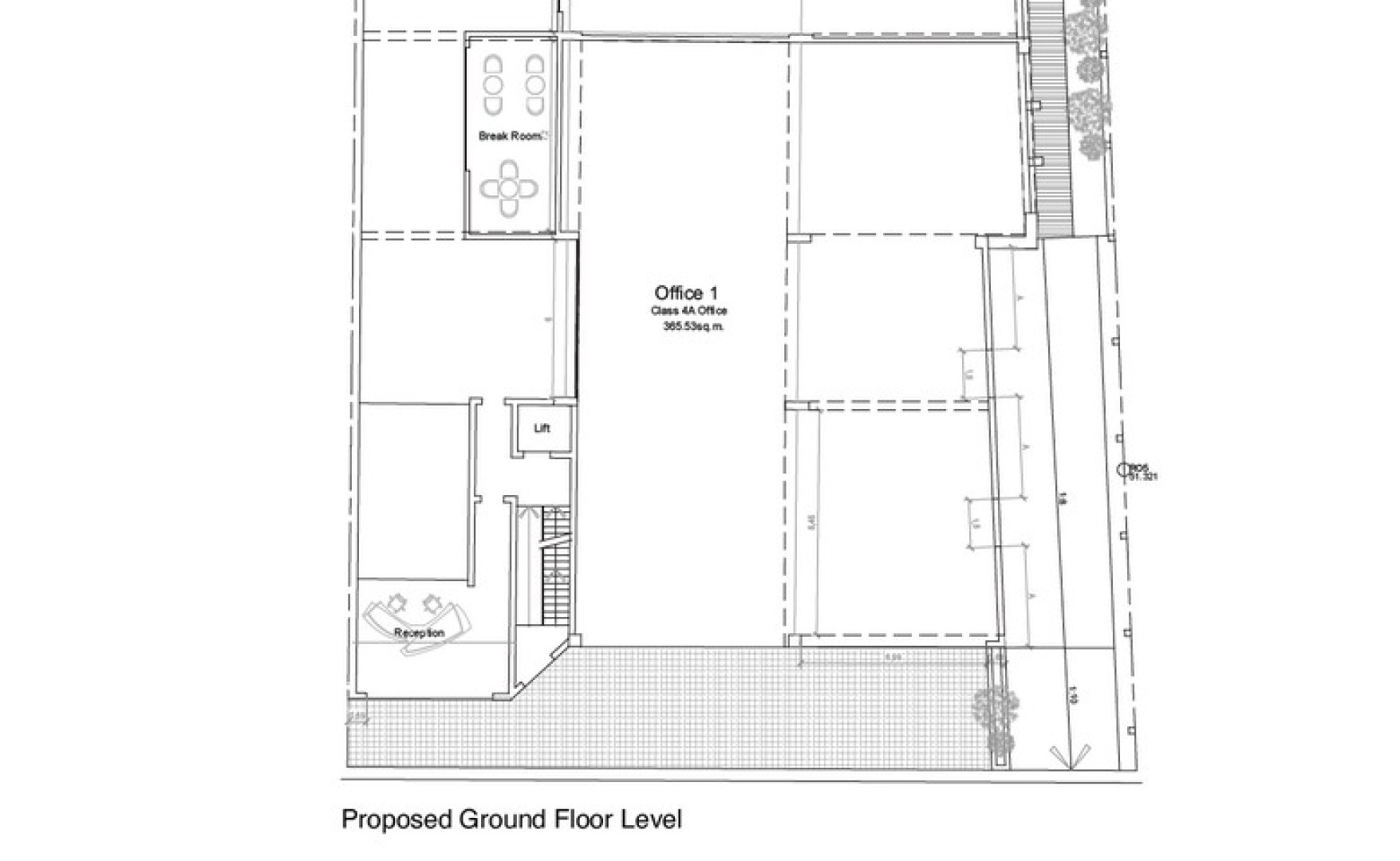 Office to let Malta: 365sqm commercial premises for rent in Zebbug